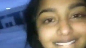A hot Indian babe gets pounded in a moving car