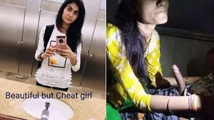 Exclusive Indian girl gives a hot blowjob in HD video