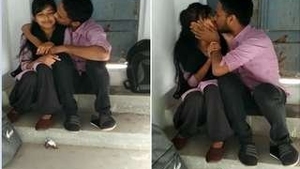 Odia couple shares passionate kisses in intimate video