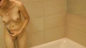 Indian Actress Jasmine Bathing