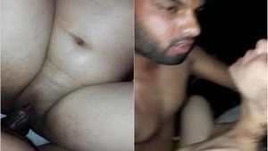 Passionate couple enjoys steamy sex