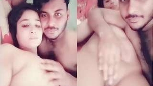 Beautiful Indian girl gives oral pleasure to her partner