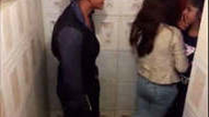 Indian couple has sex in the bathroom after a party