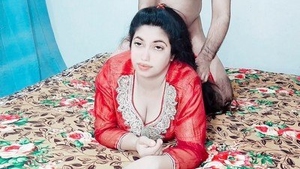 Indian teen with large breasts engages in sexual intercourse with her chauffeur