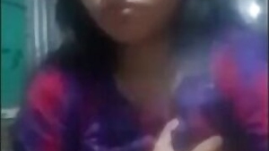 Beautiful Cute Desi indian Girl Showing Her Sexy Ass Hole And Masturbating her pussy With Baingan New