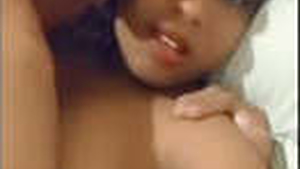 A young Indian woman experiences her tight vagina being expanded by a large penis