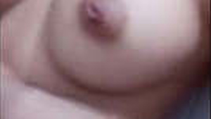Charming girl films herself for her boyfriend
