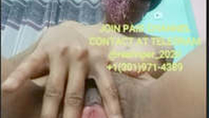 Watch Indian bhabhi show off her hot and deep pussy in a live video