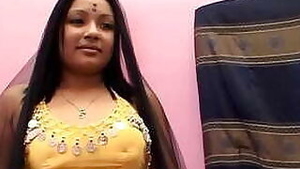 Chubby indian sister in law is doing her first time porn casting