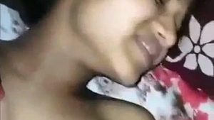 Indian girl's pretty pussy and moans captured on camera