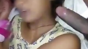 Tamil Mommy Arrested by Son and Sucking Dick