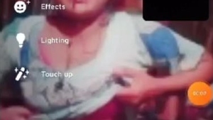 Indian man and multiple women enjoy themselves during a video chat