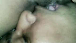 Indian aunt reveals her unshaven vagina