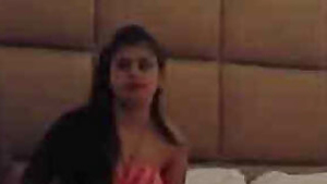 Girl waits for sex partner to arrange a XXX action in the Desi hotel