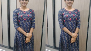 Indian girl with big boobs reveals them in part 1