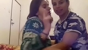 Private video of Indian lesbians indulging in hands-free pleasure