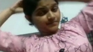 Mallu auntie's selfie videos showcasing her big boobs and sexy moves