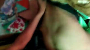 Randi's Desi village gangbang with two guys
