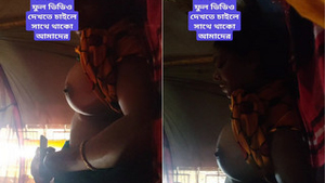 Amateur desi couple's steamy fucking session in part 1
