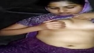 Sexy Village Bhabhi Showing her big Boobs On Video Call