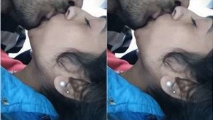 Exclusive Desi lovers share romantic kisses in exclusive video