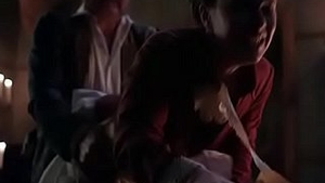 The maid gets her pussy pounded without a condom