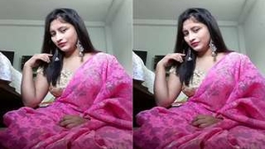Desi Indian girl flaunts her body on video call in part 4