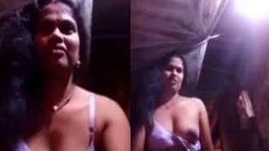 Indian bhabhi reveals her breasts in part 2 of the video