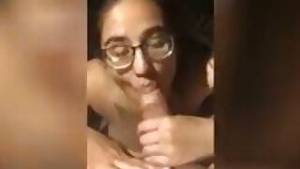 Hot Blowjob By Big Boobs Desi Scholar