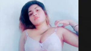 Adorable girl flaunts her stunning attributes
