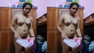 Exclusive video of a hot Indian girl in sexy clothes