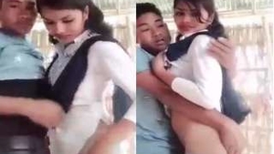 Amateur Indian girl from Guwahati gets fucked by black lover