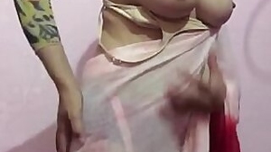 Seductive busty MILF nude for son in law Private Indian XXX sex