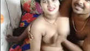 Desi couple from a village engages in steamy sex
