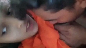 Watch as Indian teenage lovers indulge in passionate sex on the couch