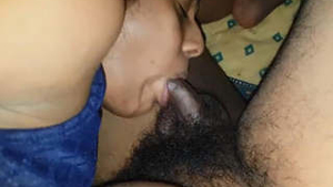 Part 1 of Bhabhi's Sensual Blowjob and Fucking Videos