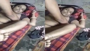 Desi village aunty gets fucked hard in pure village porn video